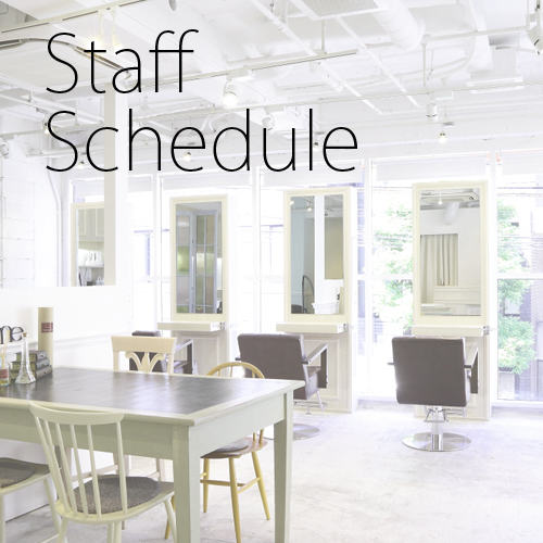 Staff Schedule